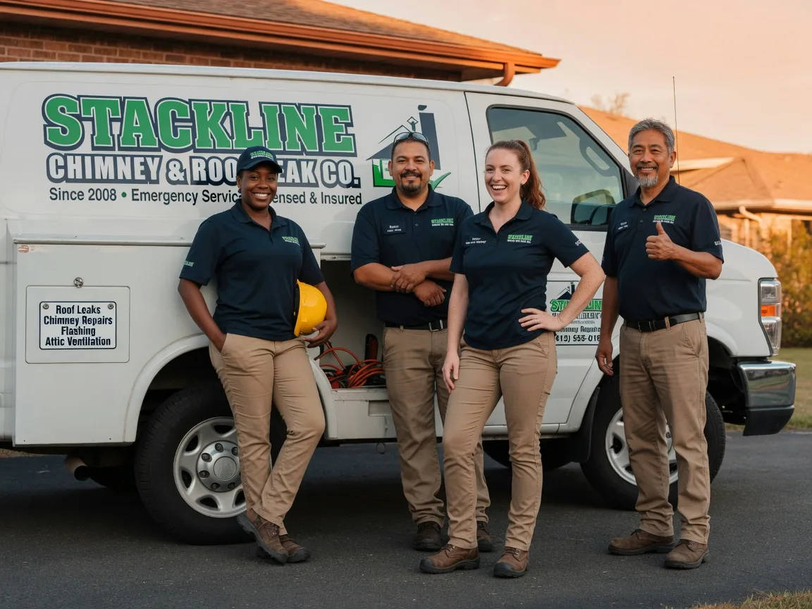 Chimney flashing repair company in Lebanon, OH